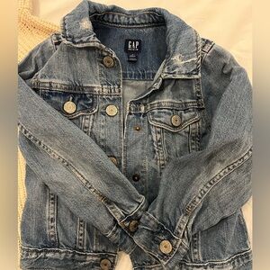 Gap Distressed Jean Jacket